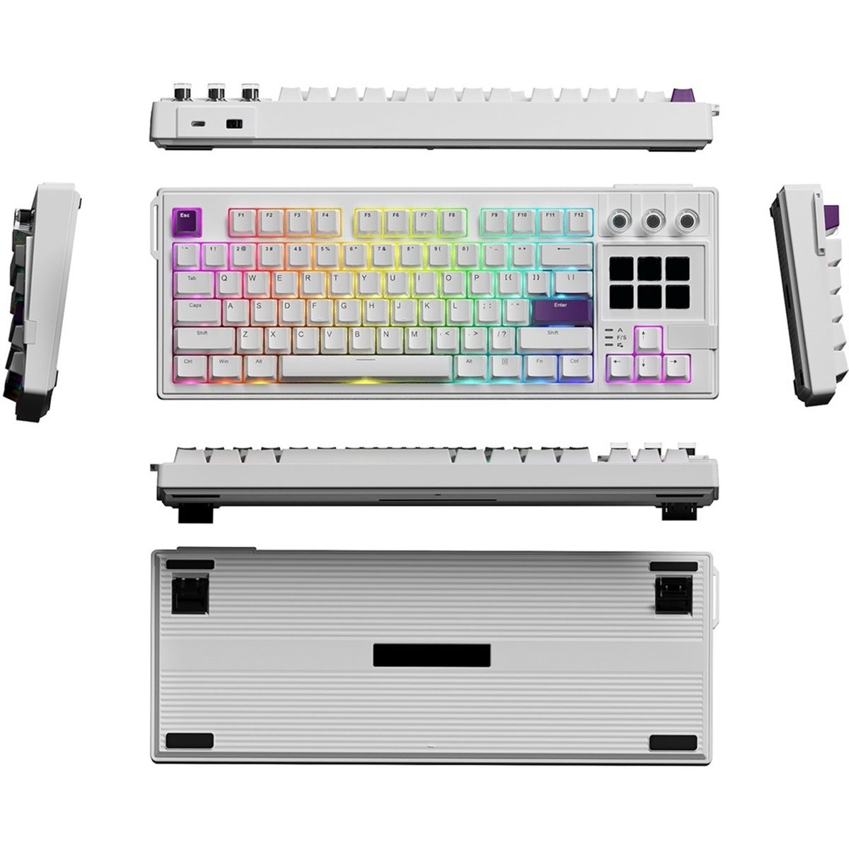 Gaming Keyboard Mechanical - Atualização. Teclado Mecânico Visual K1 PRO