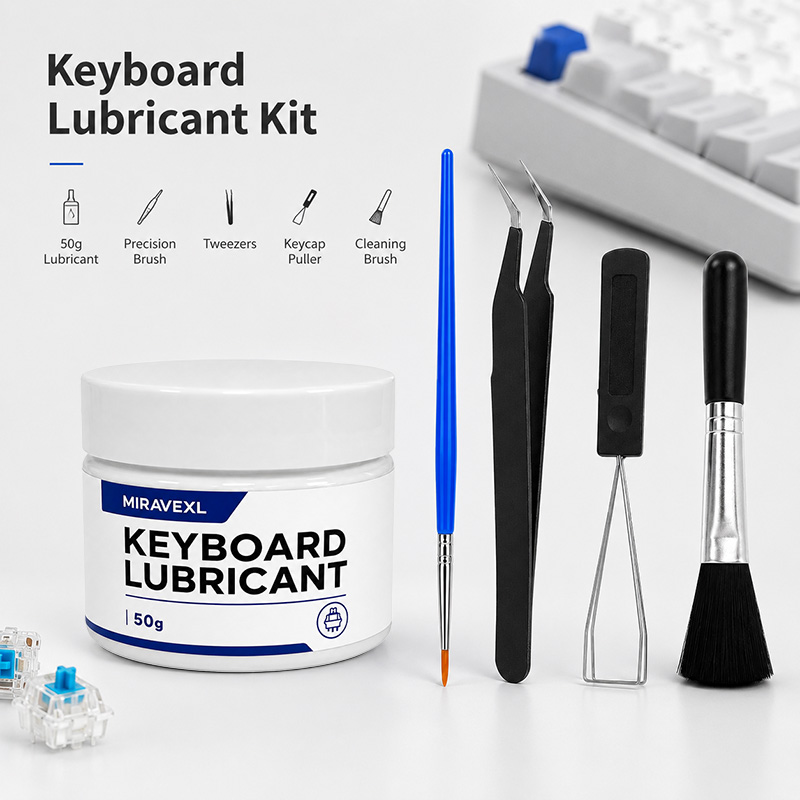 Gaming Keyboard That Is Quiet - Kit de Lubrificação para Teclado MIRAVEXL
