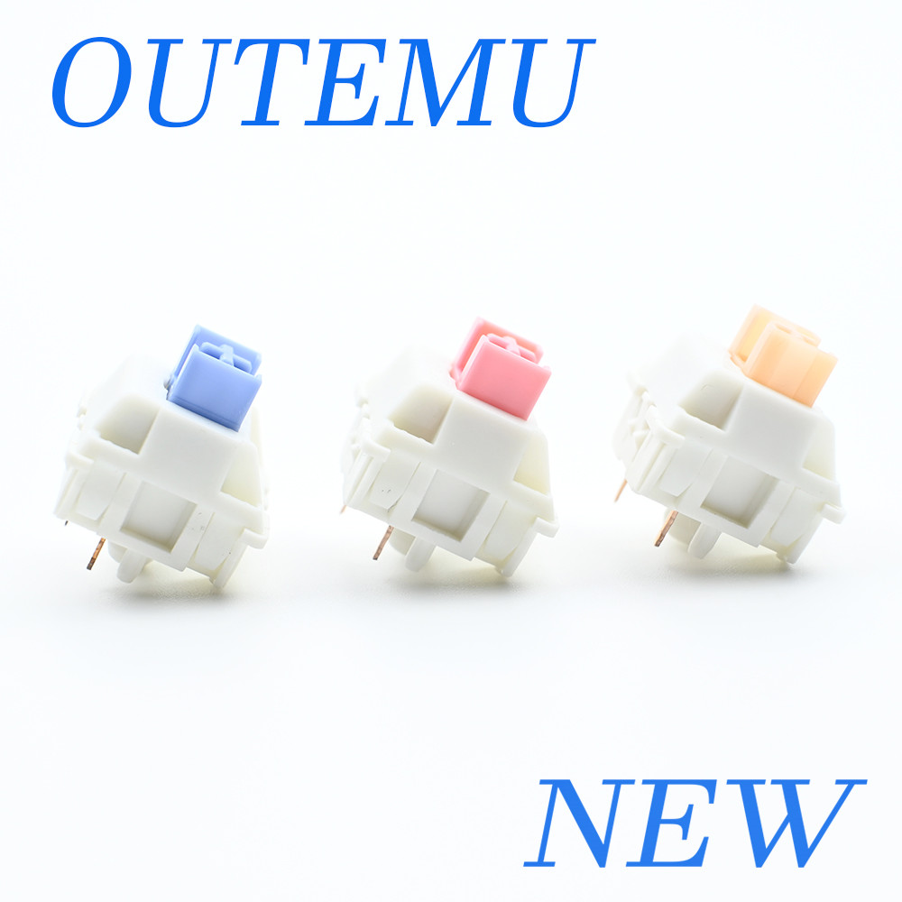 Keyboard Gaming Blue Switch - Outemu interruptores lubrificados teclado mecânico 5pin