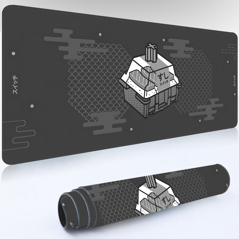 Gaming Keyboard And Mouse Combo - Mouse Pad Gamer Kawaii Cinza para