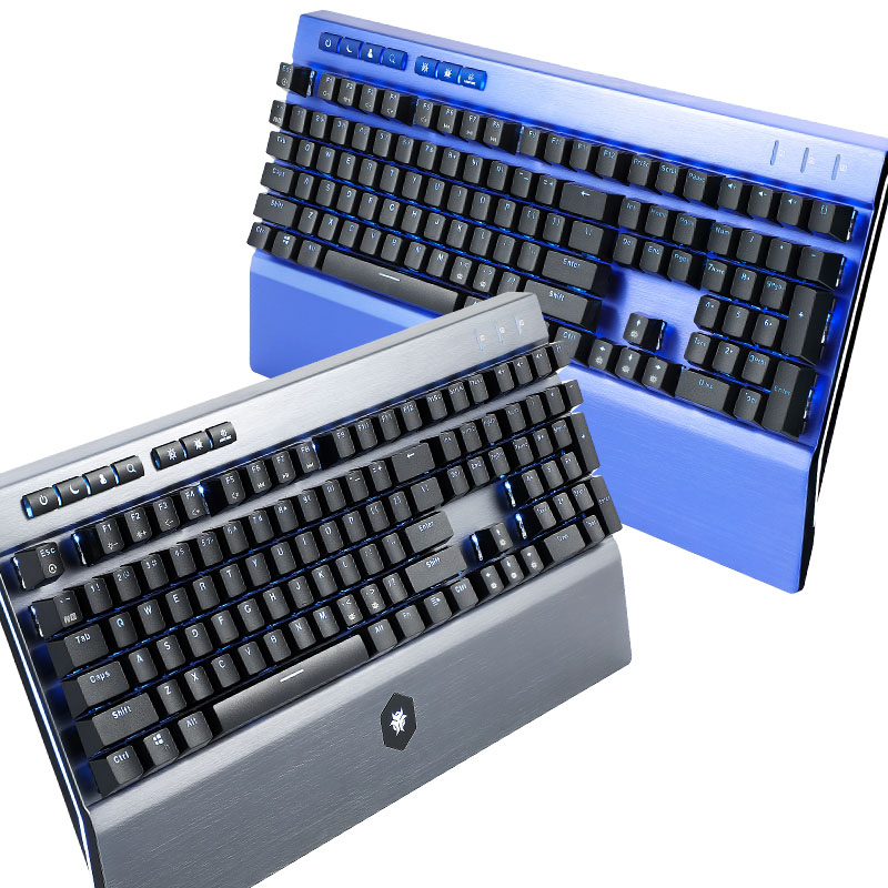 Keyboard Gaming Blue Switch - HEXGEARS GK739 Teclado de design permutável