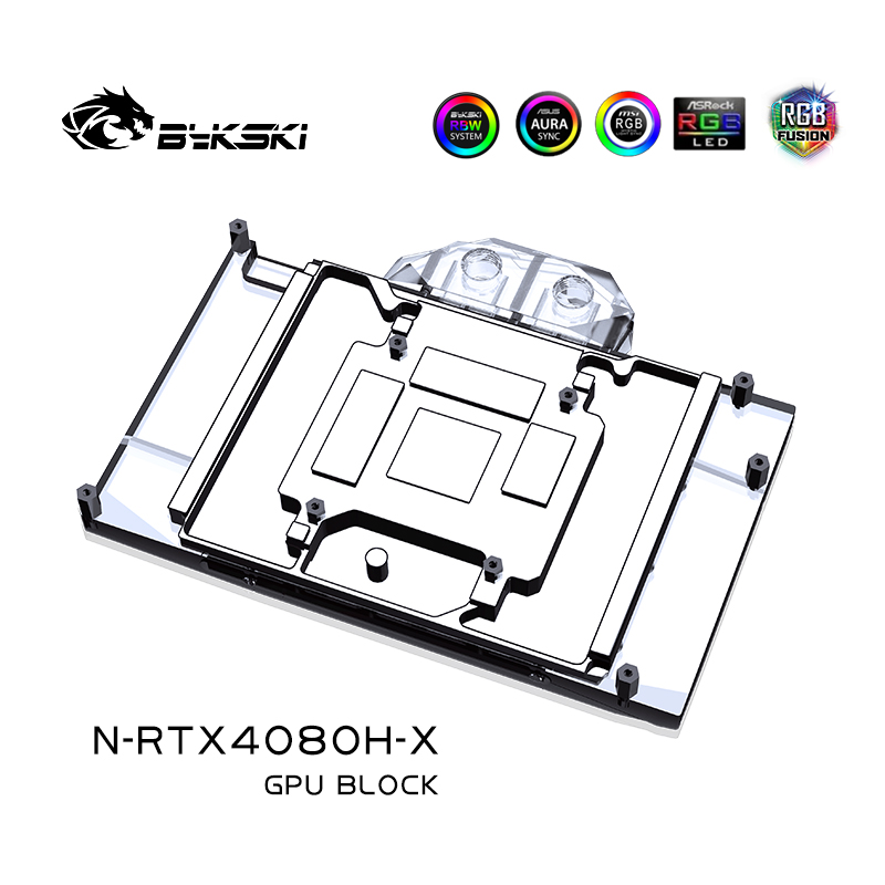 Nvidia Vga Rtx 4080 - Bloco de Água para GPU Bykski