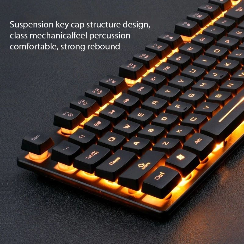Conjunto de teclado e mouse KM - Gaming Keyboard Mouse Wireless avaliação e preço