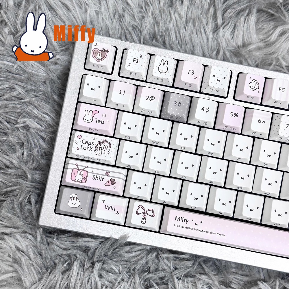 Conjunto de Teclas Kawaii Miff - Gaming Keyboard Mechanical avaliação e preço