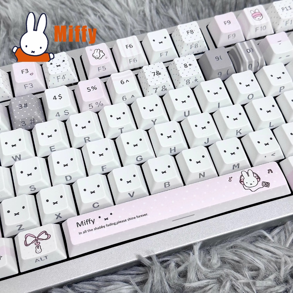 Conjunto de Teclas Kawaii Miff - Gaming Keyboard Mechanical avaliação e preço