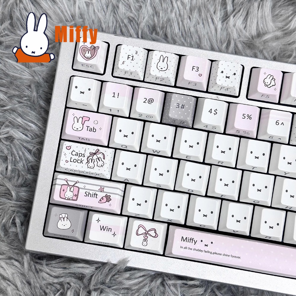Conjunto de Teclas Kawaii Miff - Gaming Keyboard Mechanical avaliação e preço