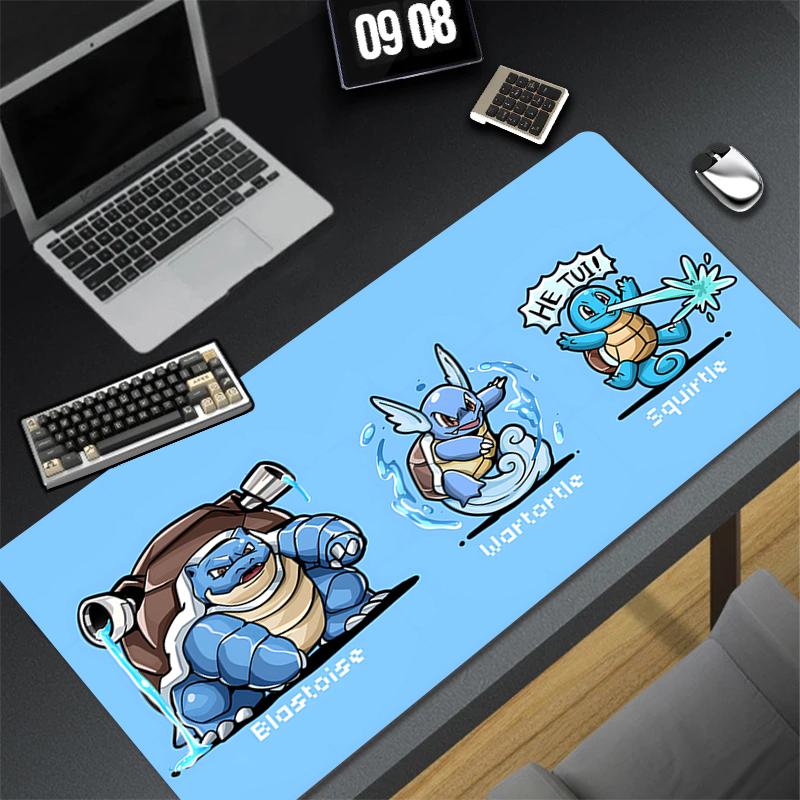 Japão anime mouse pad pc azul  - Gaming Keyboard Blue avaliação e preço