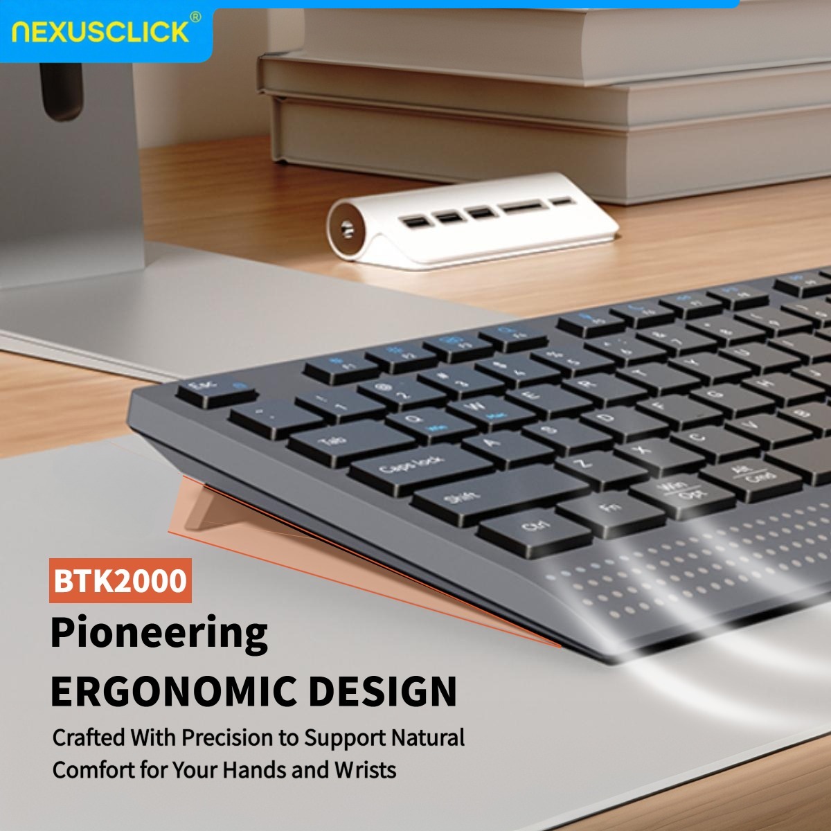 Teclado Sem Fio Silencioso Nex - Gaming Keyboard That Is Quiet avaliação e preço