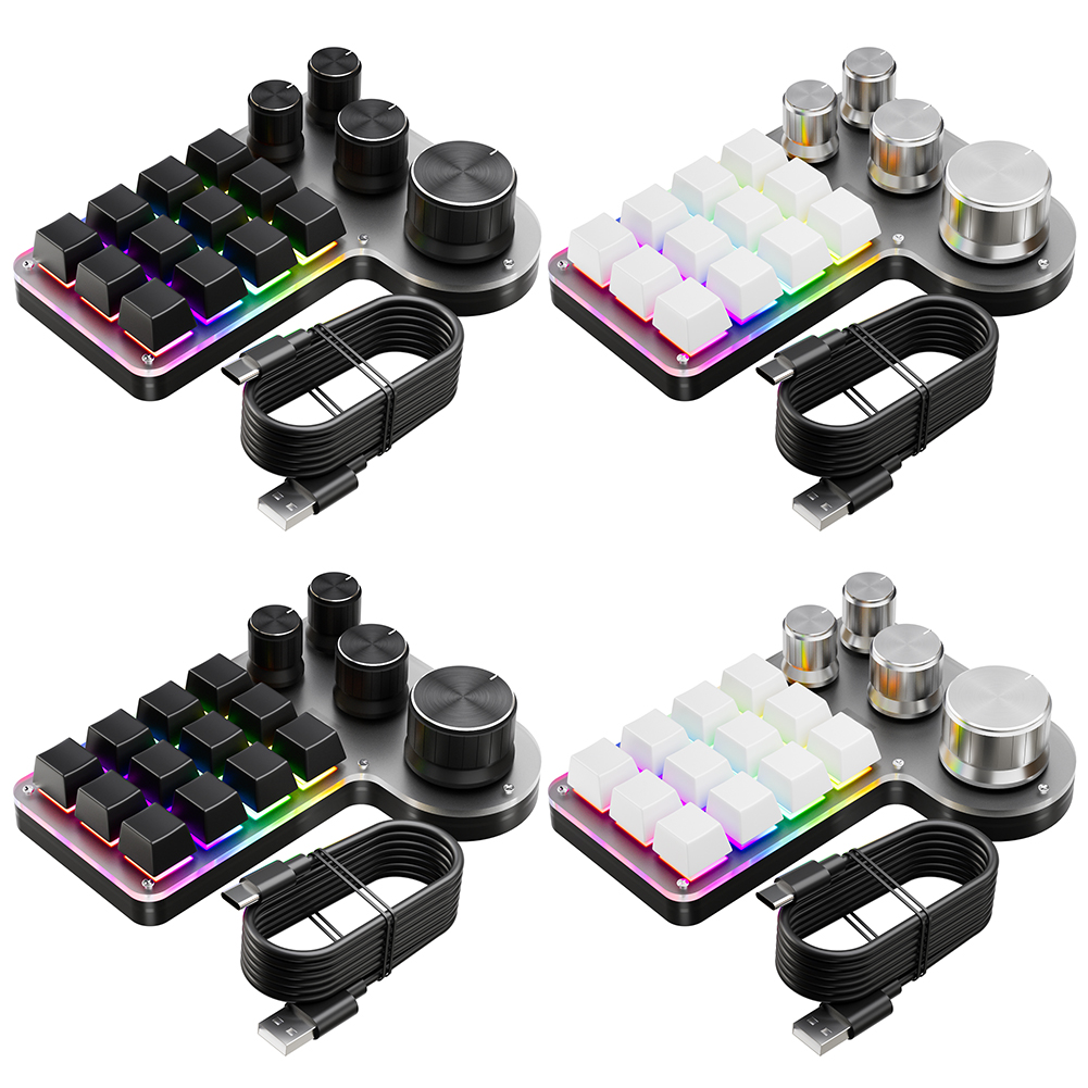 Teclado Mecânico Macropad RGB  - Gaming Keyboard Mechanical avaliação e preço