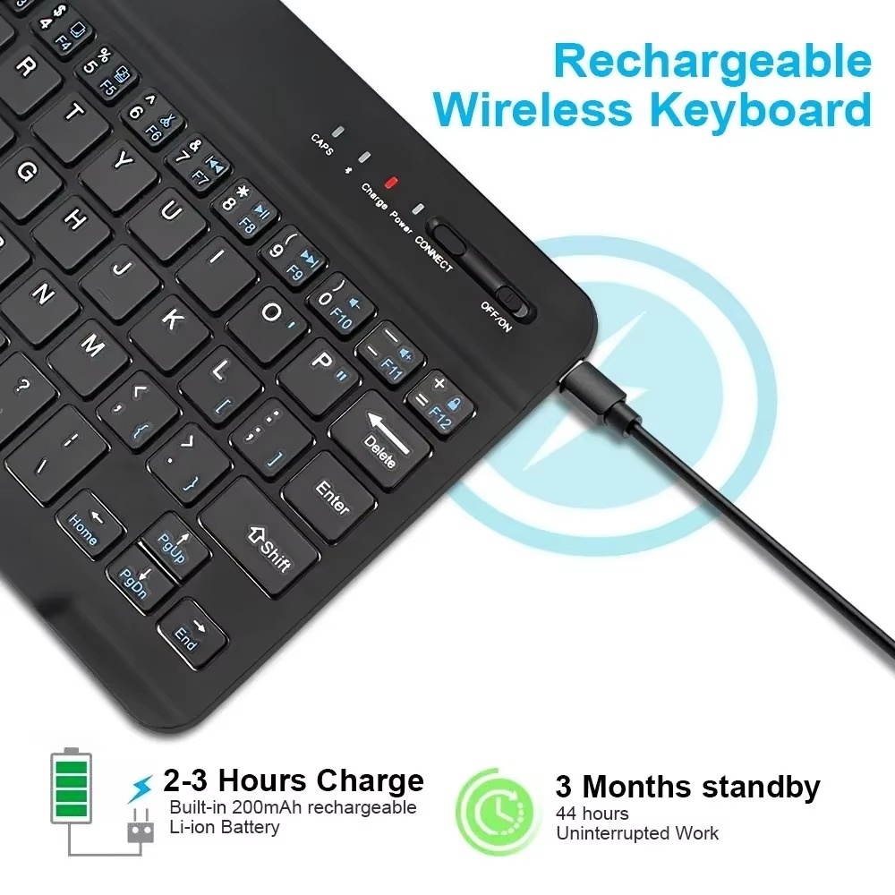 Bluetooth 5.0 teclado sem fio  - Gaming Keyboard Wireless avaliação e preço