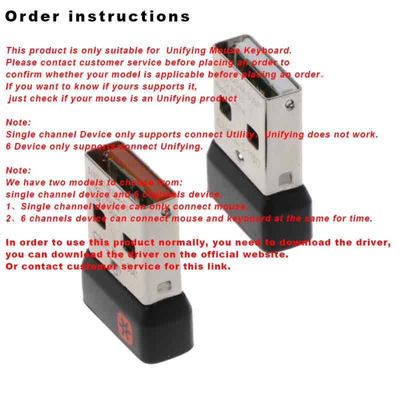 Unifying adaptador usb recepto - Gaming Keyboard Wireless avaliação e preço