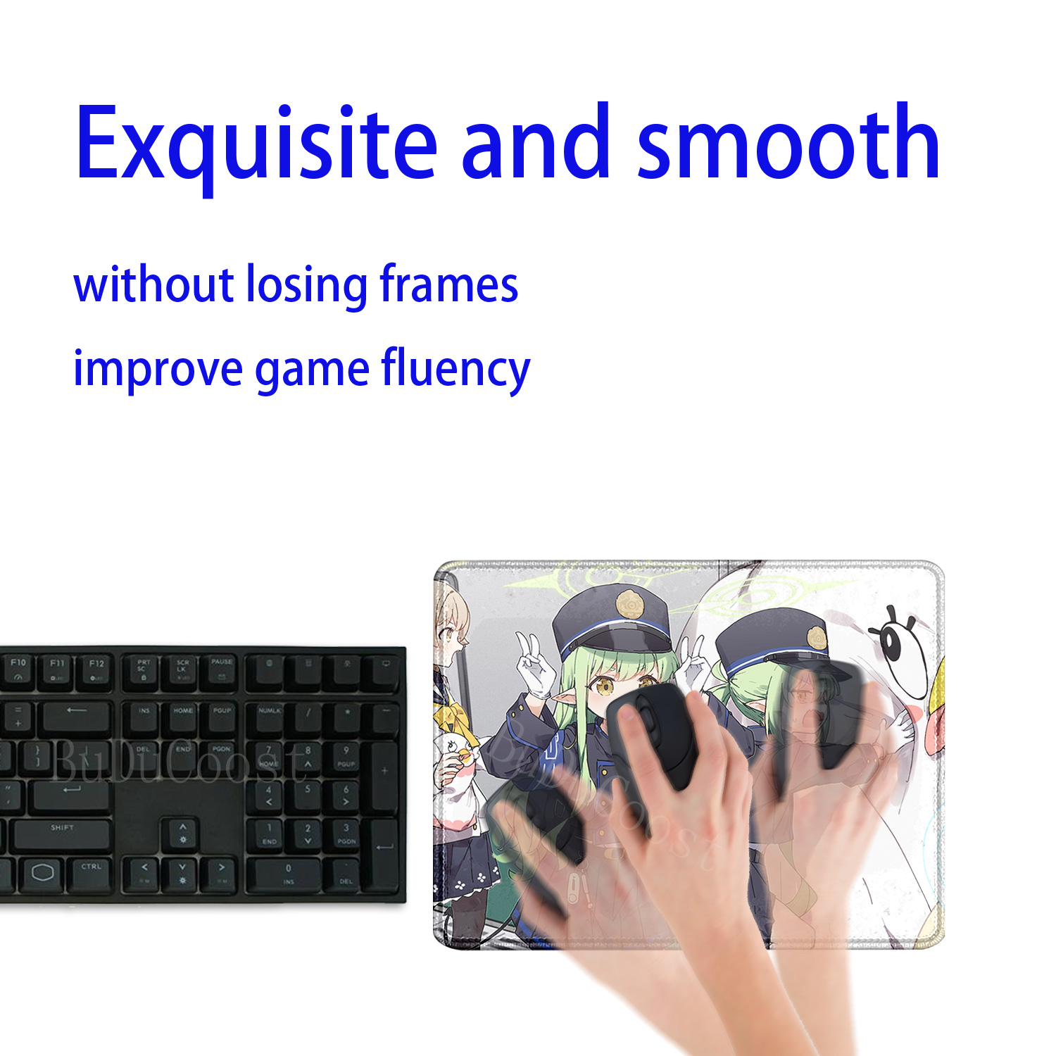 Mousepad Pequeno Tachibana Noz - Gaming Keyboard Blue avaliação e preço