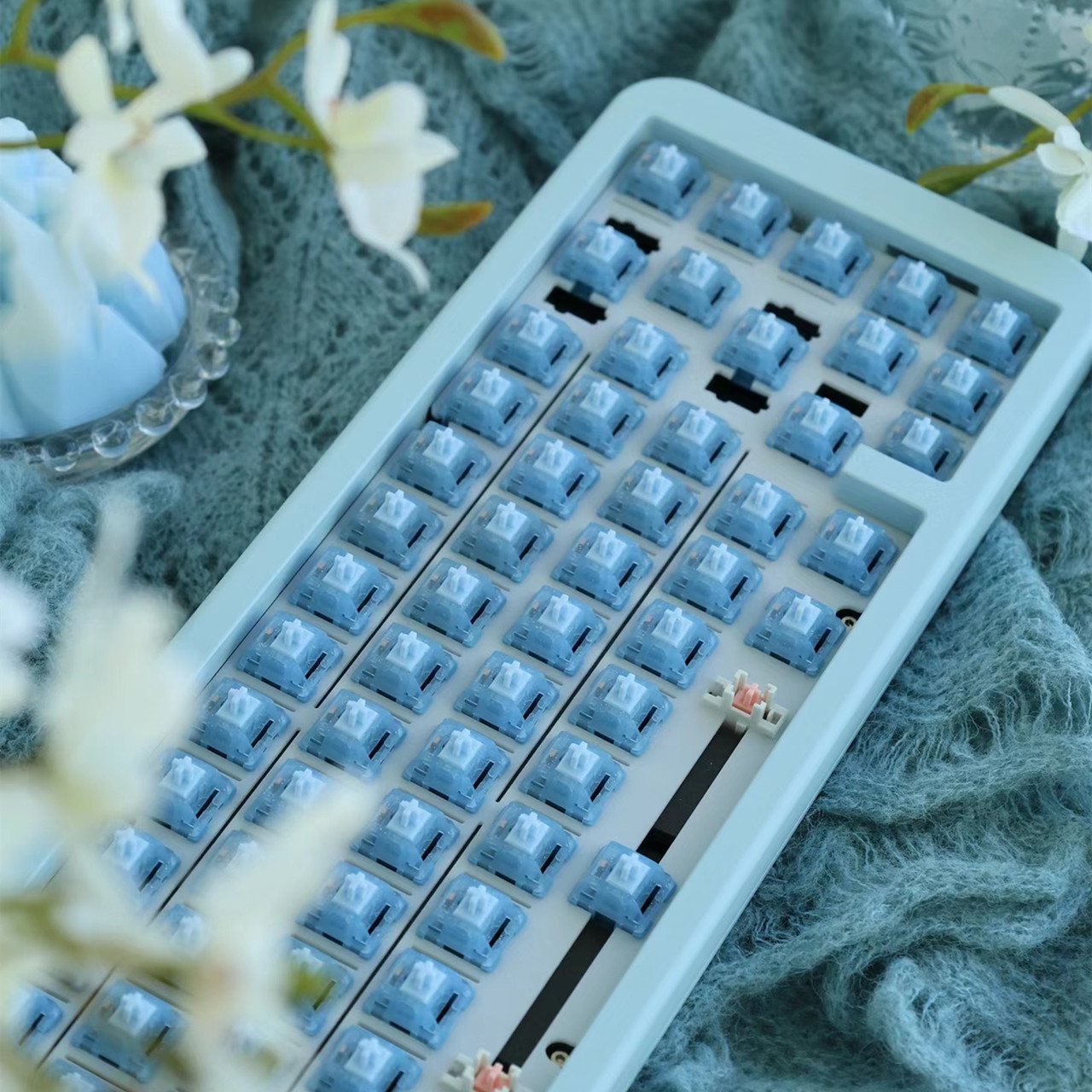 Hmx azul toopa interruptor lin - Keyboard Gaming Blue Switch avaliação e preço