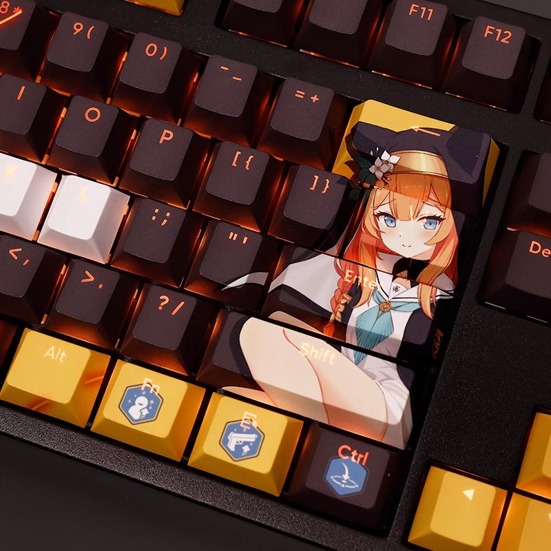 108 teclas/conjunto arquivo az - Gaming Keyboard Blue avaliação e preço