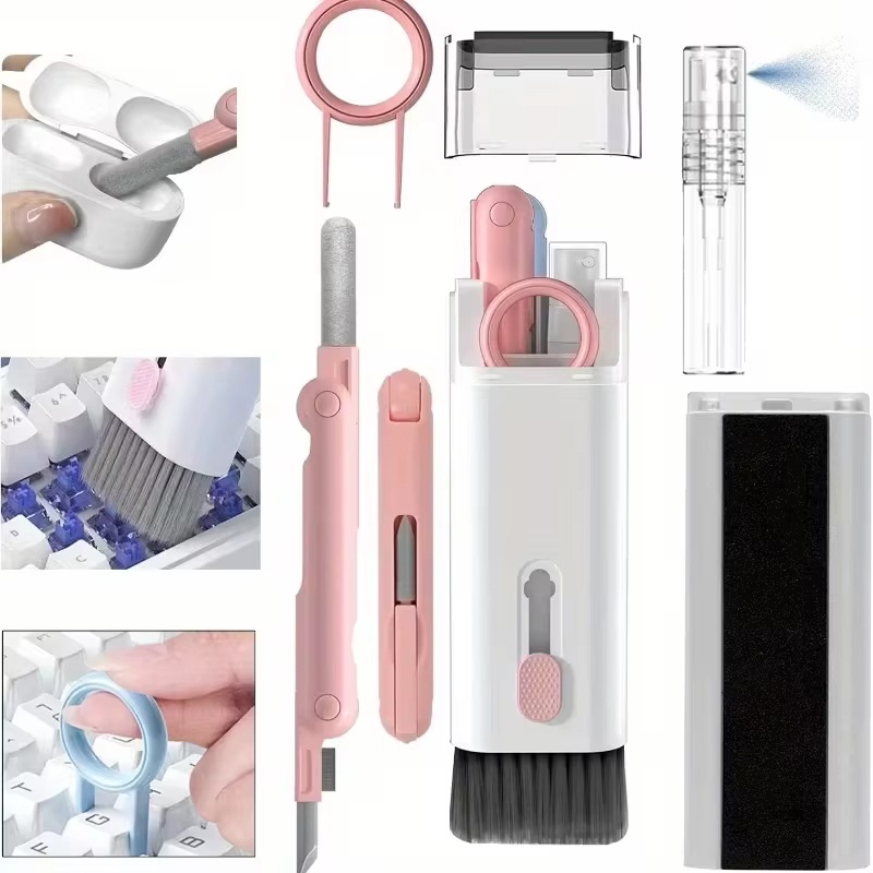 Kit de limpeza 7 em 1 para fon - Keycap Puller Ring avaliação e preço