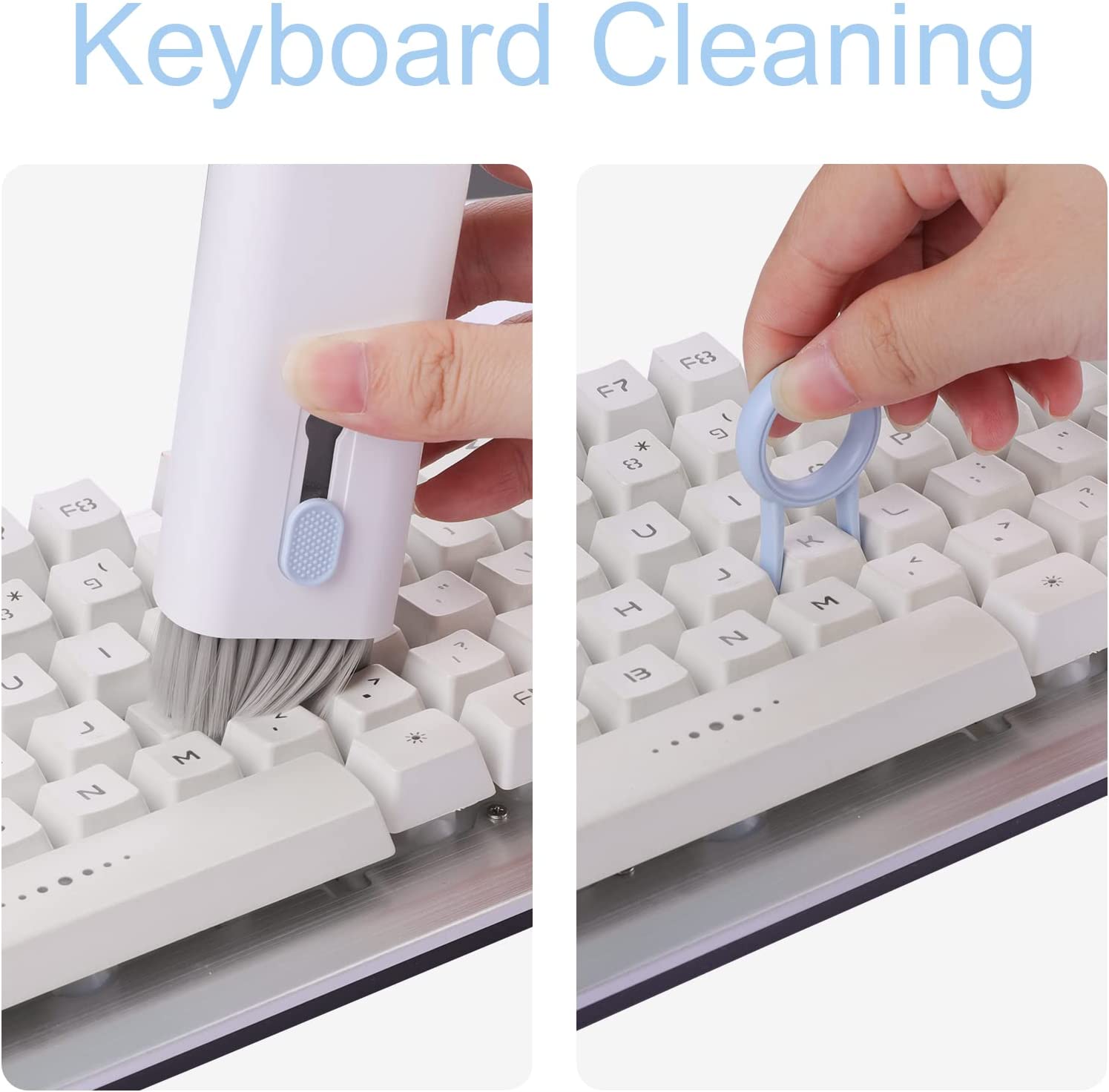 Kit de limpeza 7 em 1 para fon - Keycap Puller Ring avaliação e preço