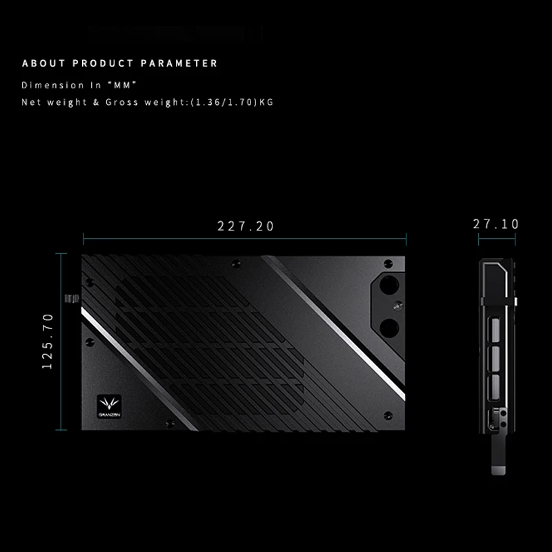 Bloco de GPU Granzon para Plac - Nvidia Vga Rtx 4080 avaliação e preço