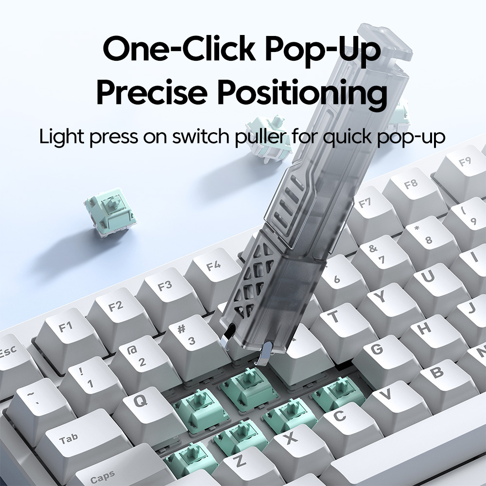 Novo 2 em 1 interruptores extr - Keycap Puller Ring avaliação e preço