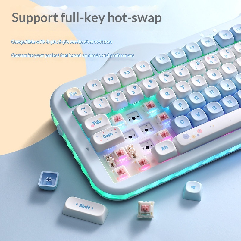 Teclado Mecânico Silencioso YU - Gaming Keyboard That Is Quiet avaliação e preço