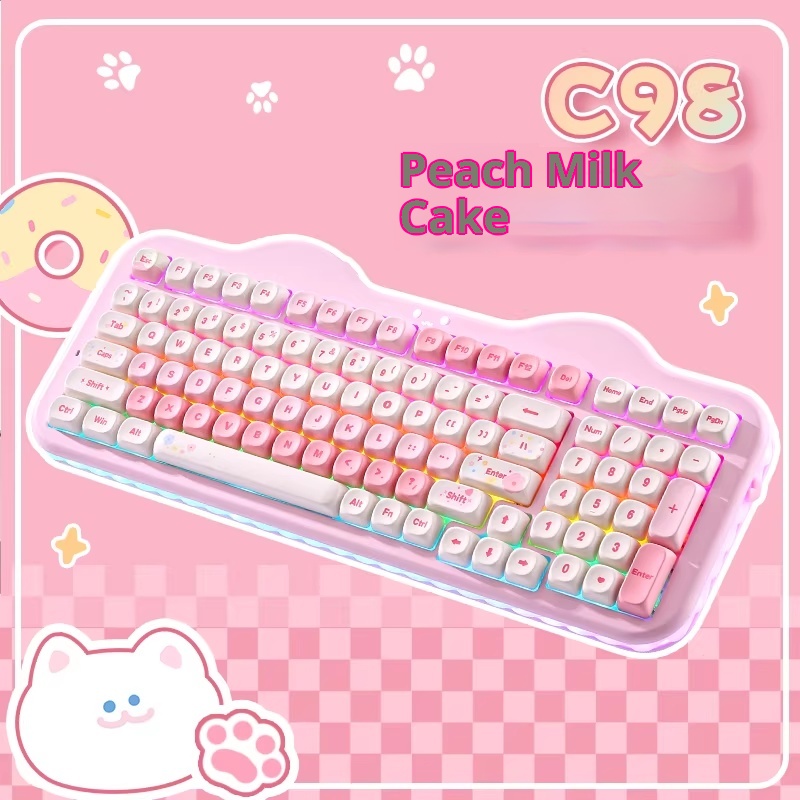 Teclado Mecânico Silencioso YU - Gaming Keyboard That Is Quiet avaliação e preço