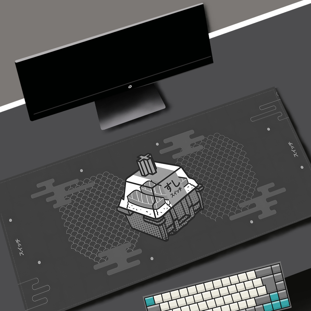 Mouse Pad Gamer Kawaii Cinza p - Gaming Keyboard And Mouse Combo avaliação e preço