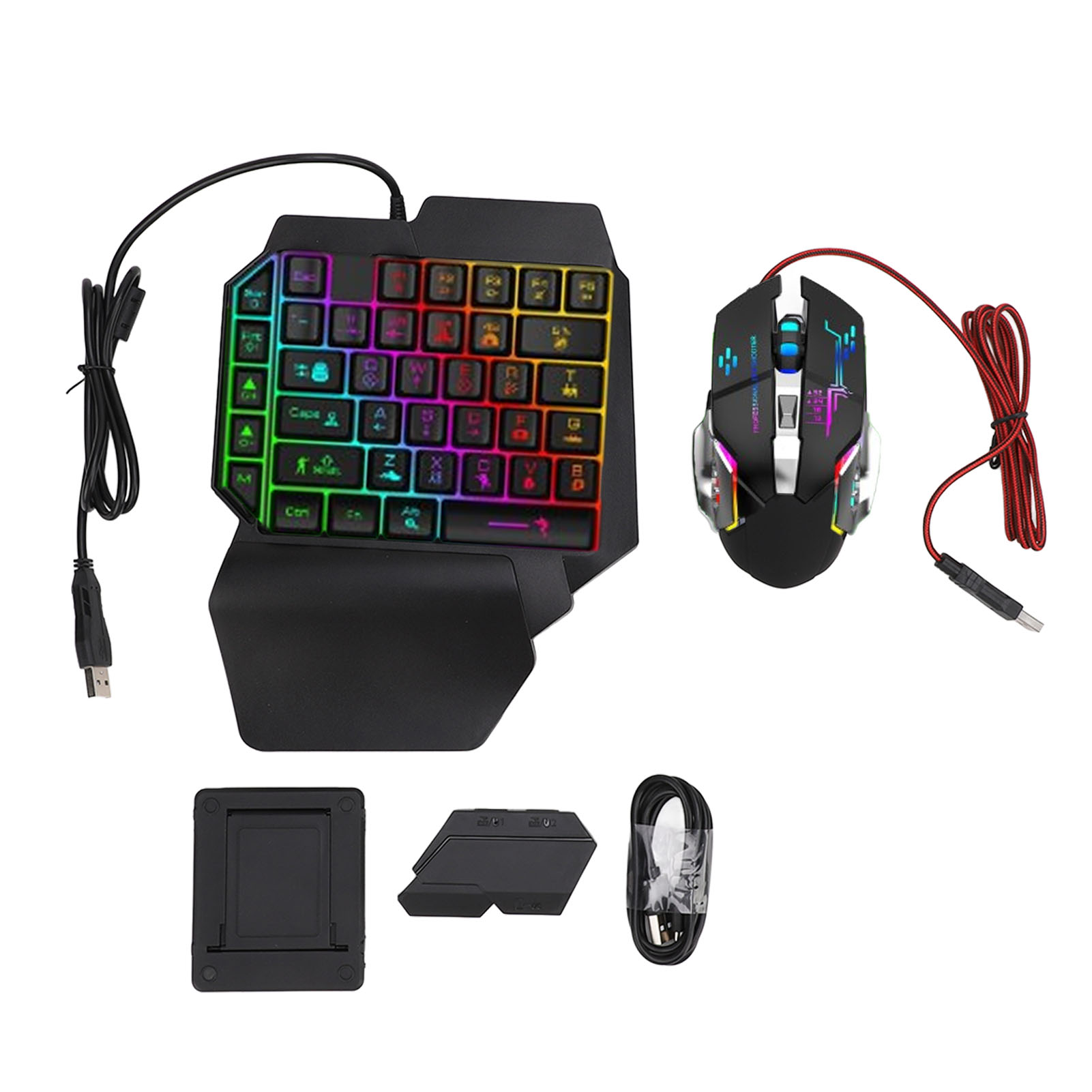 Conjunto de Conversor de Tecla - Gaming Keyboard And Mouse Combo avaliação e preço