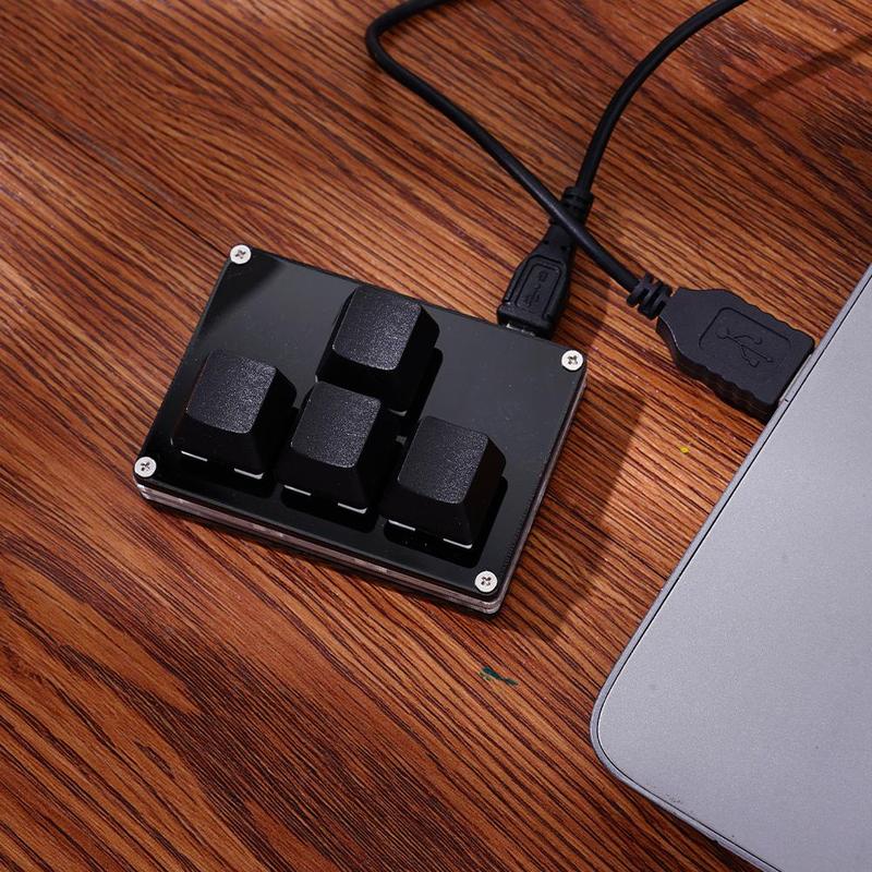 4 teclas mini teclado direção  - Gaming Keyboard Mini Mechanical avaliação e preço