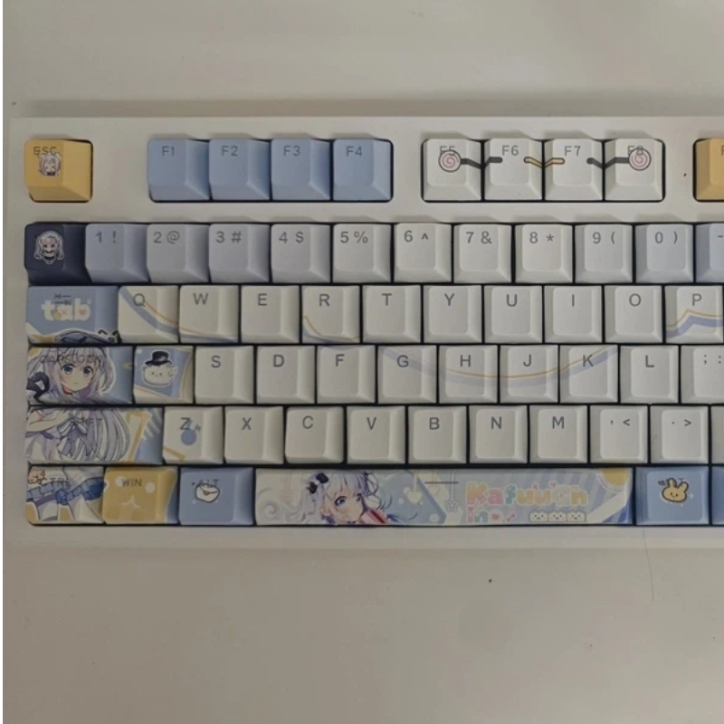 O pedido é um coelho? Kafū Chi - Gaming Keyboard Mechanical avaliação e preço
