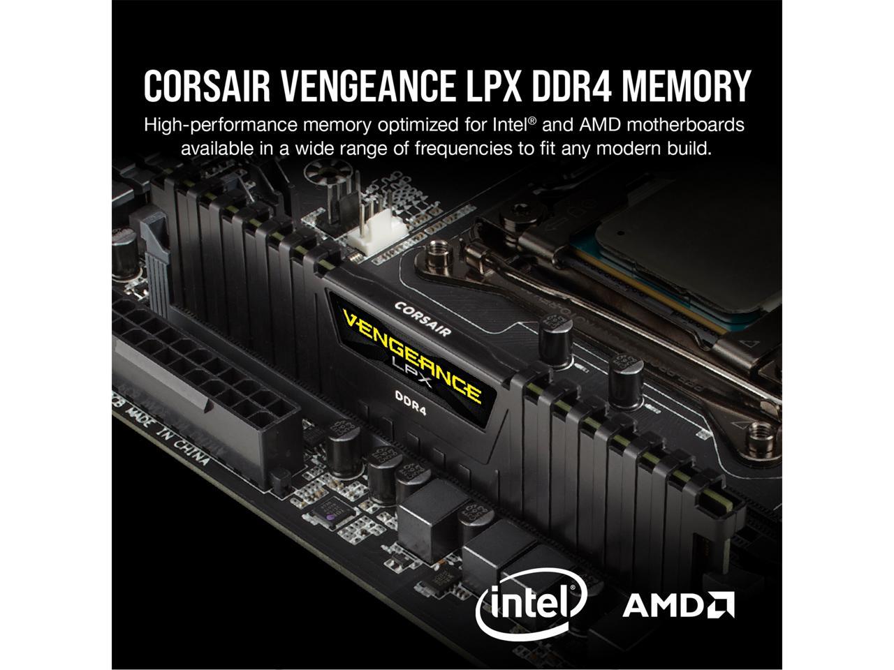 CORSAIR Vengeance LPX 32GB (2  - Corsair Ram Vengeance 32Gb avaliação e preço