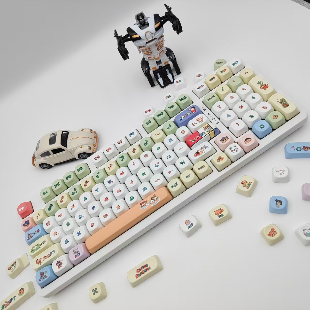 Keycap MOA Crayon Shin-chan: T - Gaming Keyboard Mechanical avaliação e preço
