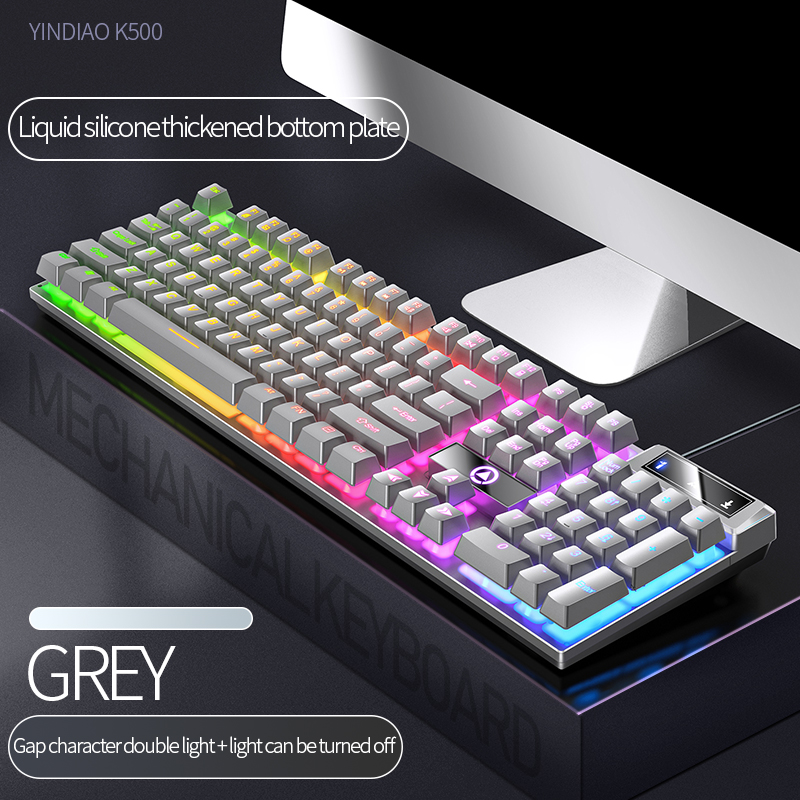 Teclado para jogos com fio, 10 - Gaming Keyboard And Mouse Combo avaliação e preço