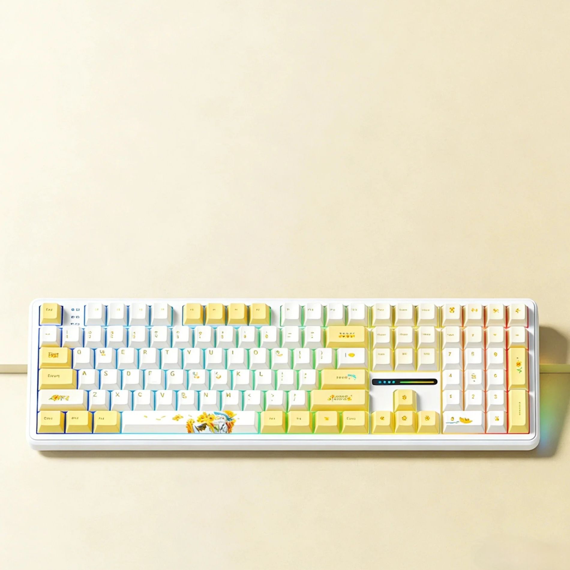 Teclado sem fio AULA F108 com  - Gaming Keyboard No Noise avaliação e preço