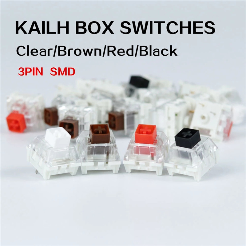 Kailh BOX Mx Switches Branco V - Keyboard Gaming Blue Switch avaliação e preço