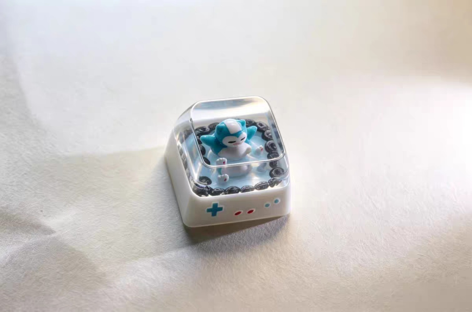 Tecla Pokémon Snorlax em Resin - Gaming Keyboard Mechanical avaliação e preço