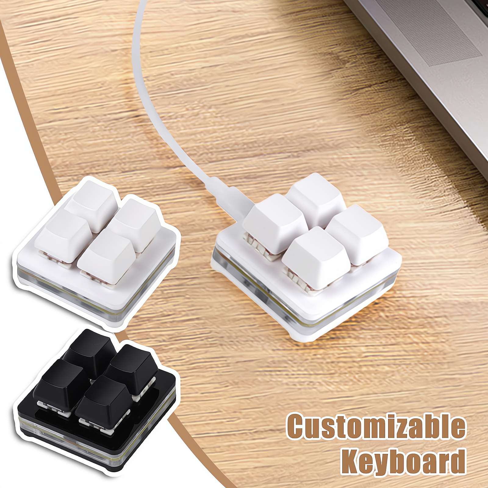 OUTEMU-Mini Teclado Mecânico G - Gaming Keyboard Mini Mechanical avaliação e preço