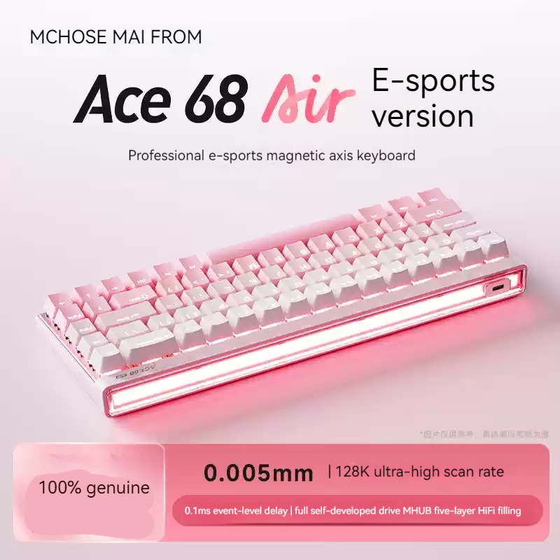 Teclado mecânico de eixo magné - Gaming Keyboard Mechanical avaliação e preço