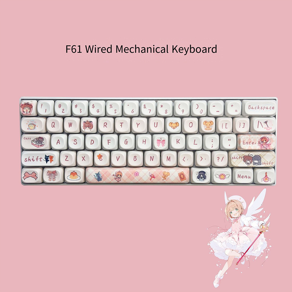 Teclado Mecânico Cardcaptor Sa - Keyboard Gaming Blue Switch avaliação e preço