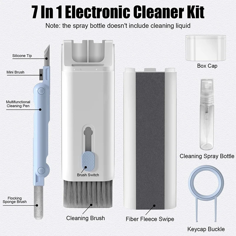 Kit de escova para limpeza de  - Keycap Puller Ring avaliação e preço